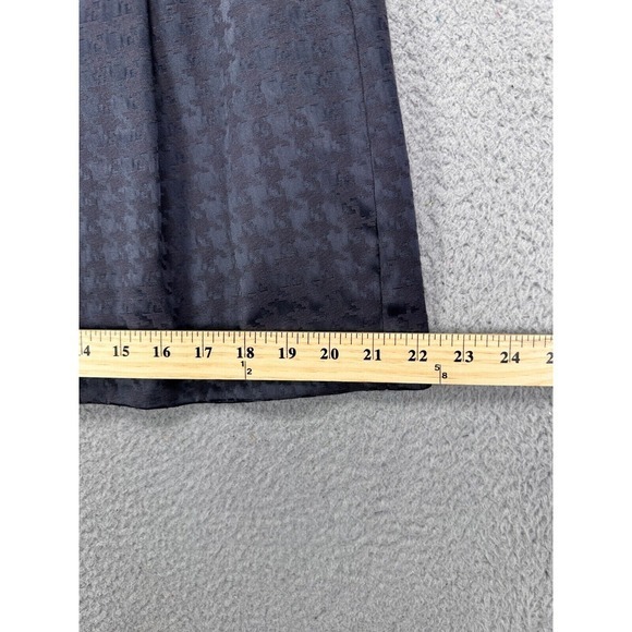 Holagen Skirt Womens 8 Petite Grey Houndstooth Pleated A-Line Ladies NEW - Picture 14 of 14